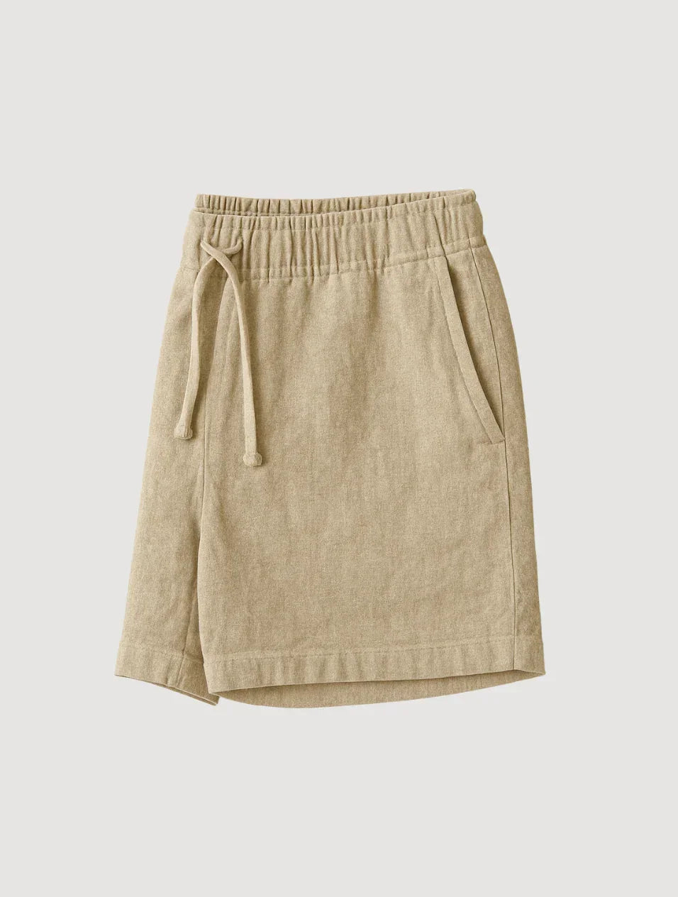 Men's Linen Shorts Old Money Beige