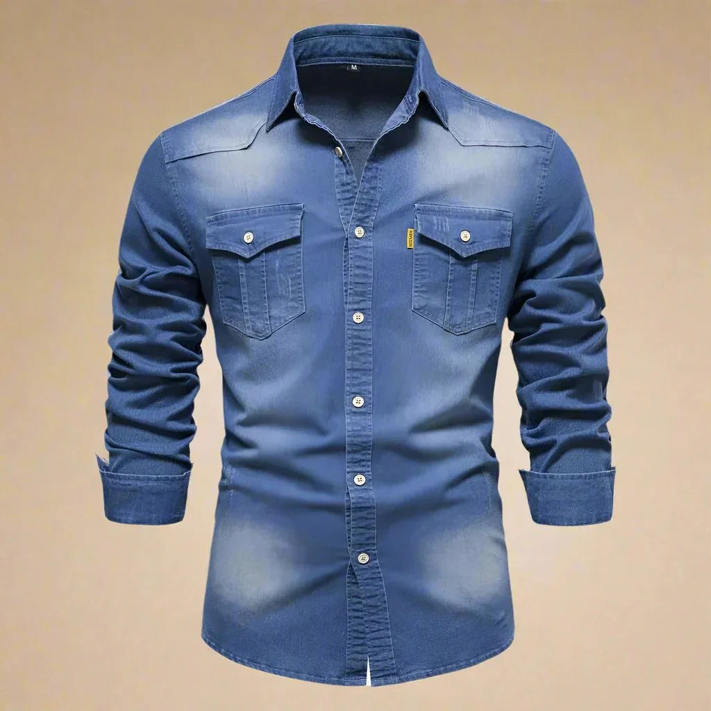 Men's Denim Shirt Classic Fit