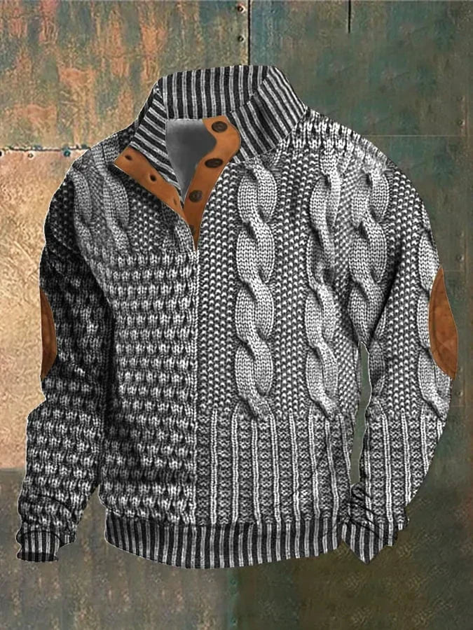 Men's Cashmere Jumper Classic Style