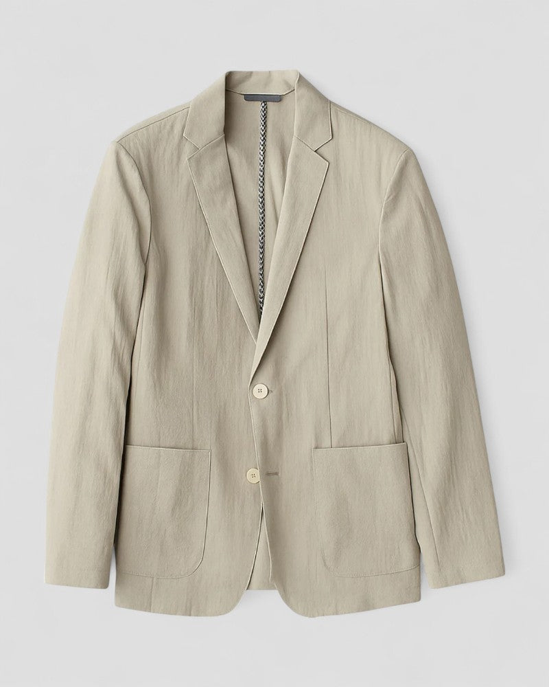 Men's Tailored Fit Blazer Linen Blend