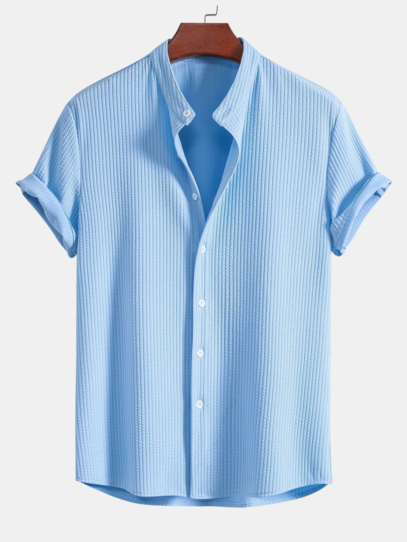 Men's T-Shirt with Shirt Look