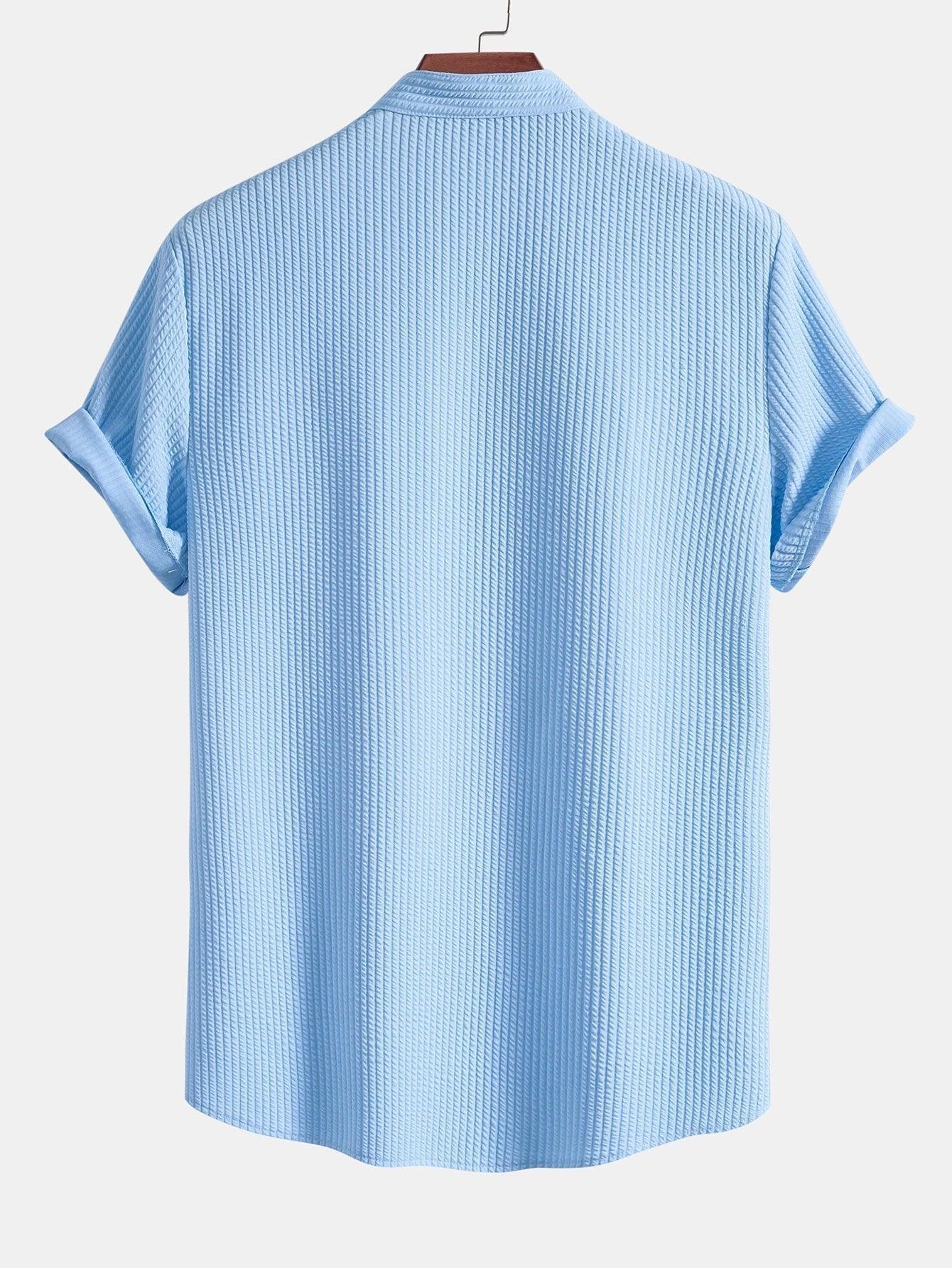 Men's T-Shirt with Shirt Look