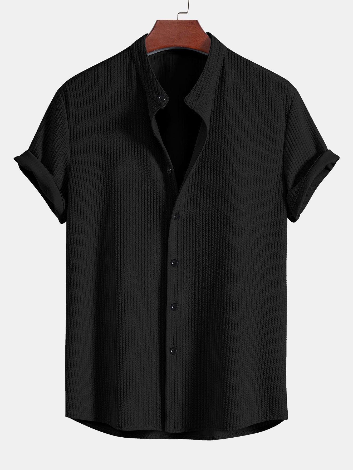 Men's T-Shirt with Shirt Look