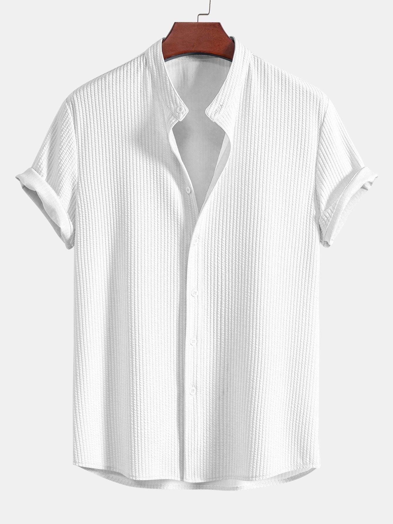 Men's T-Shirt with Shirt Look