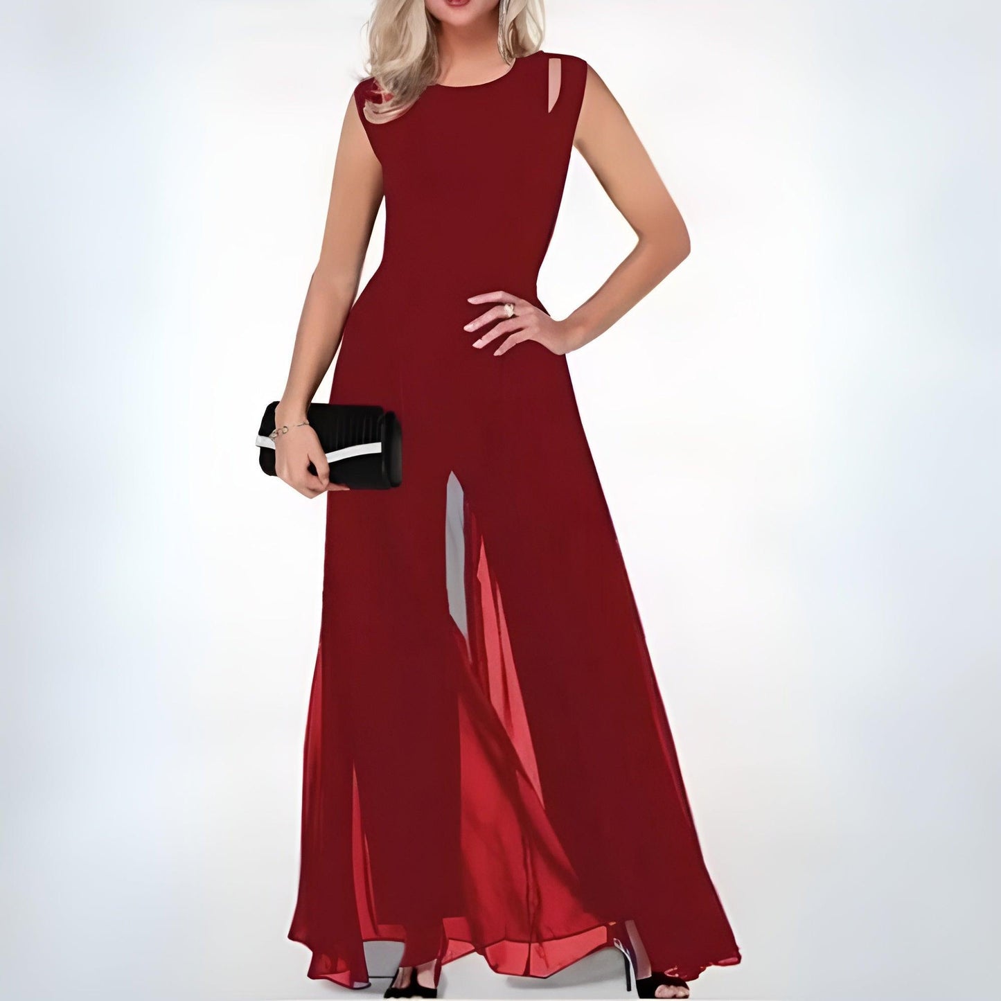 Women's Sleeveless Summer Dress Elegant