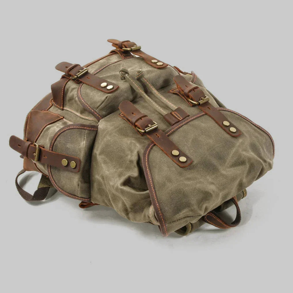 Men's Adventure Backpack Water-Resistant Nylon