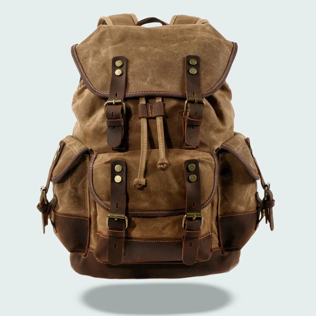 Men's Adventure Backpack Water-Resistant Nylon
