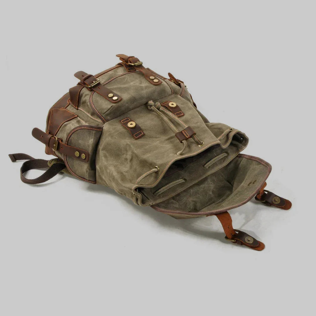 Men's Adventure Backpack Water-Resistant Nylon