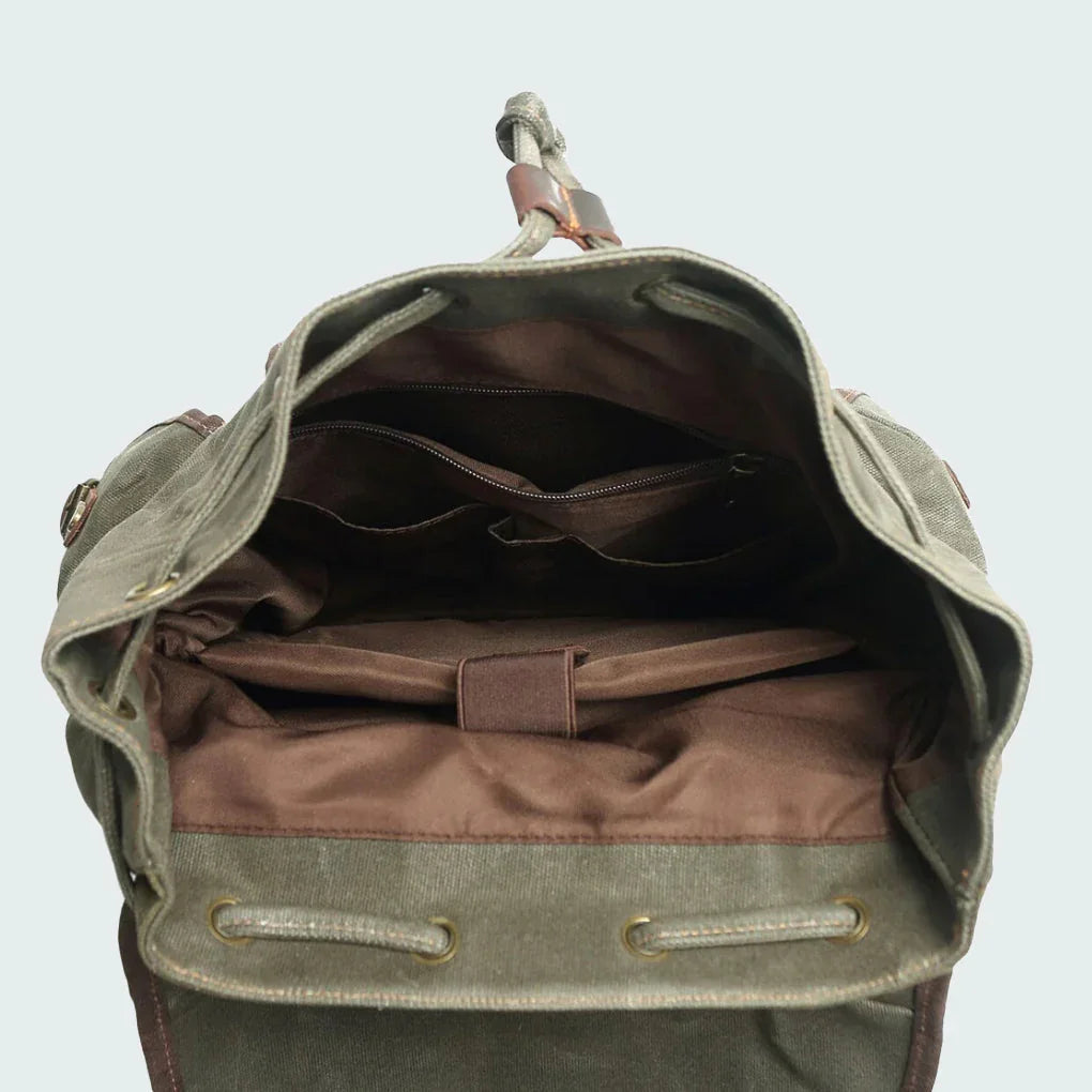 Men's Adventure Backpack Water-Resistant Nylon