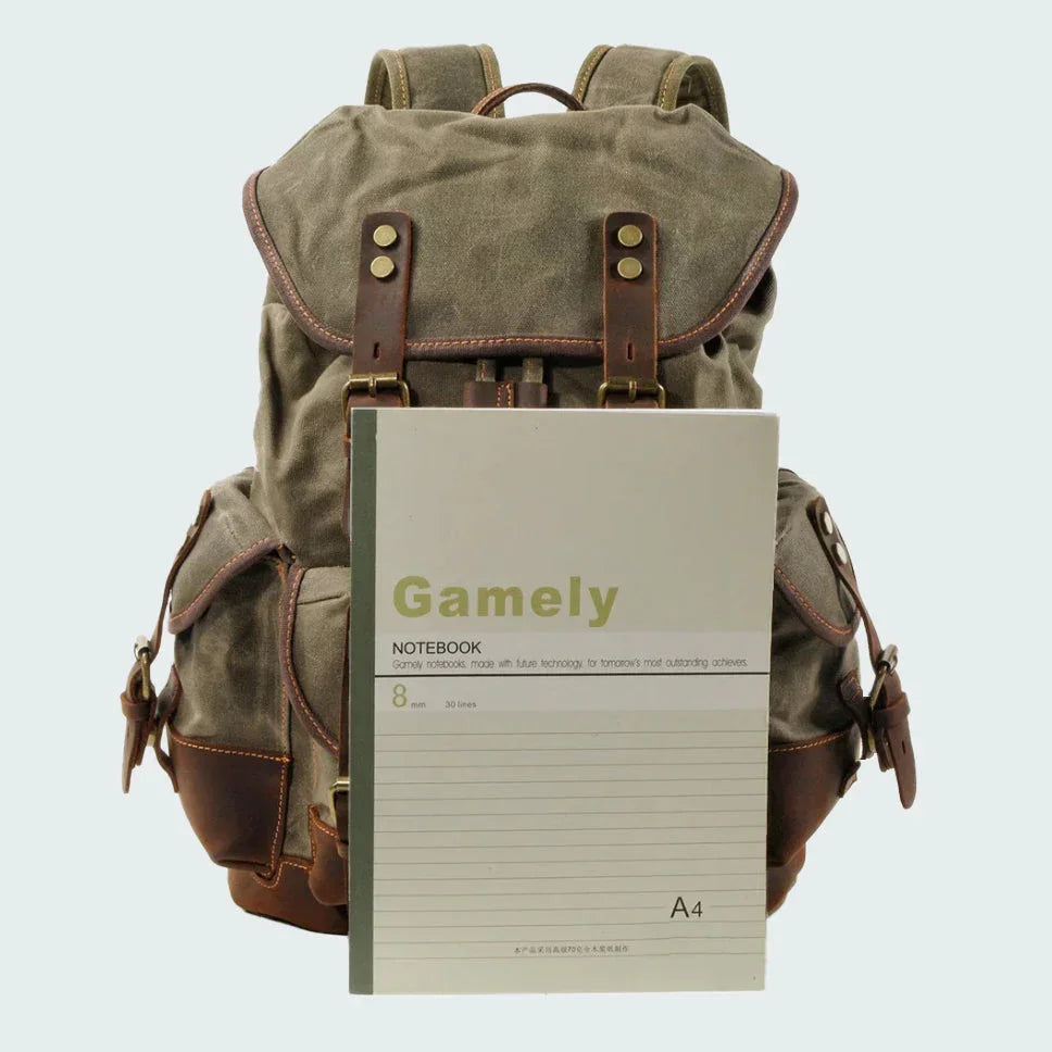 Men's Adventure Backpack Water-Resistant Nylon
