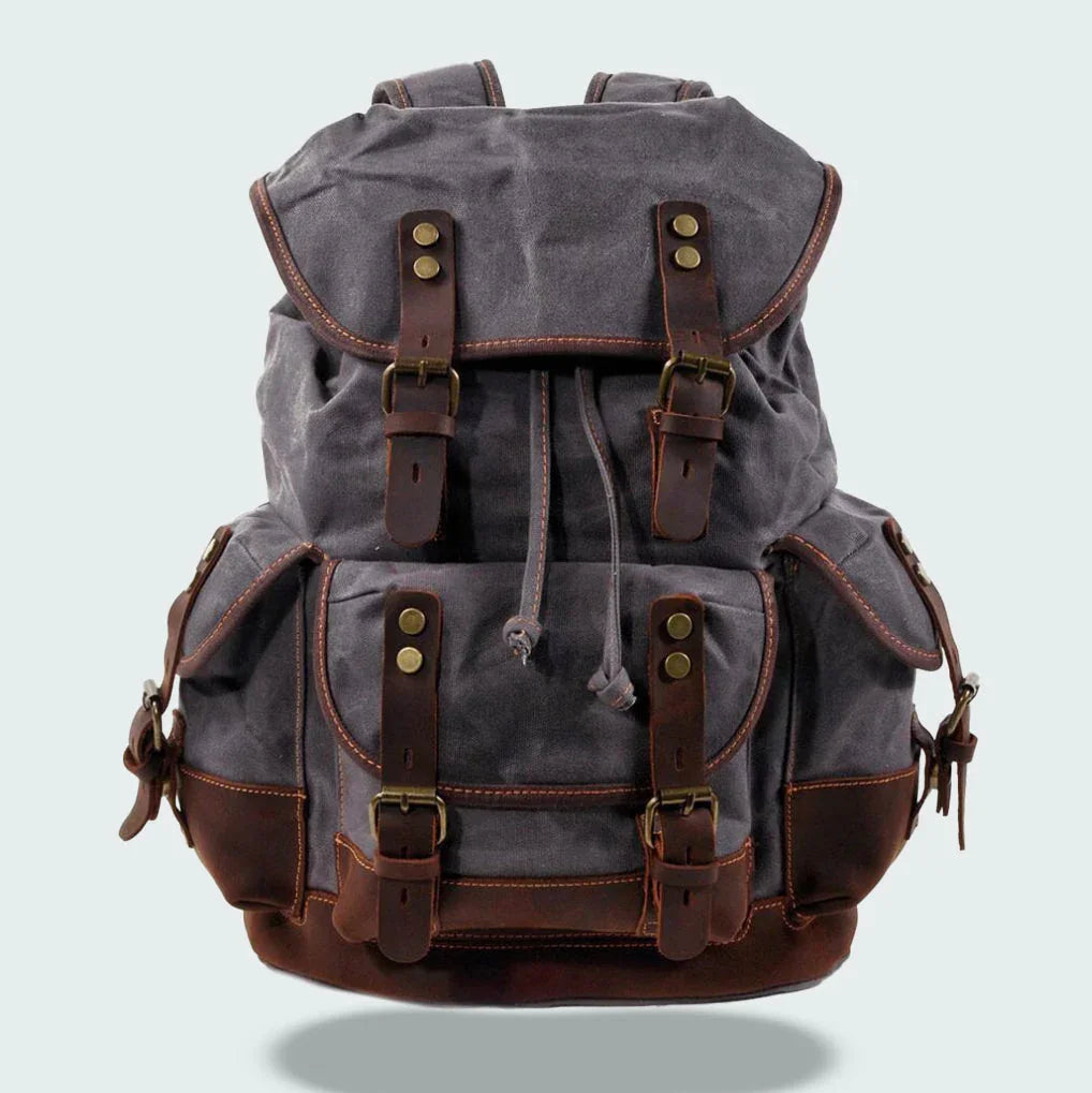 Men's Adventure Backpack Water-Resistant Nylon