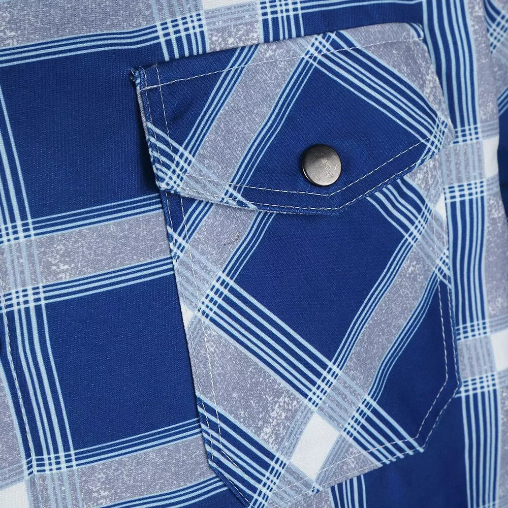 Men's Casual Flannel Shirt Thick Fabric Timeless Style