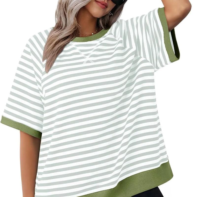 Women's Casual Striped T-Shirt