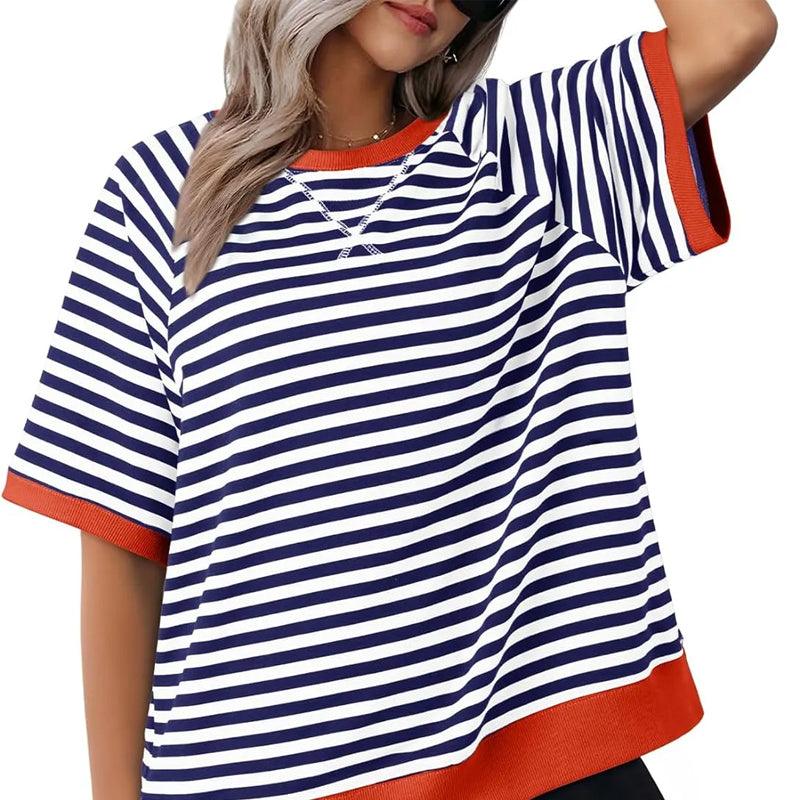 Women's Casual Striped T-Shirt