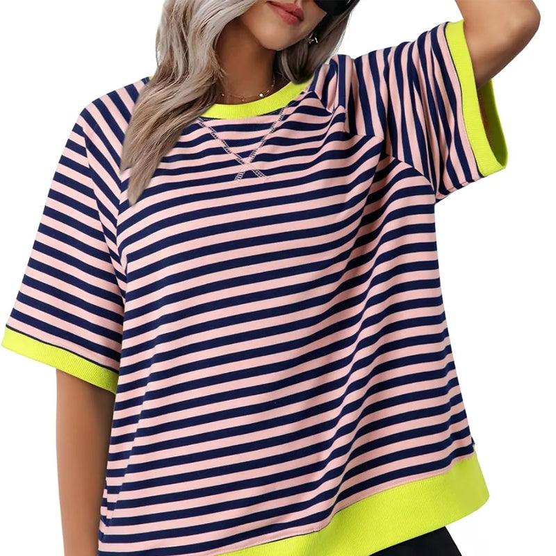 Women's Casual Striped T-Shirt