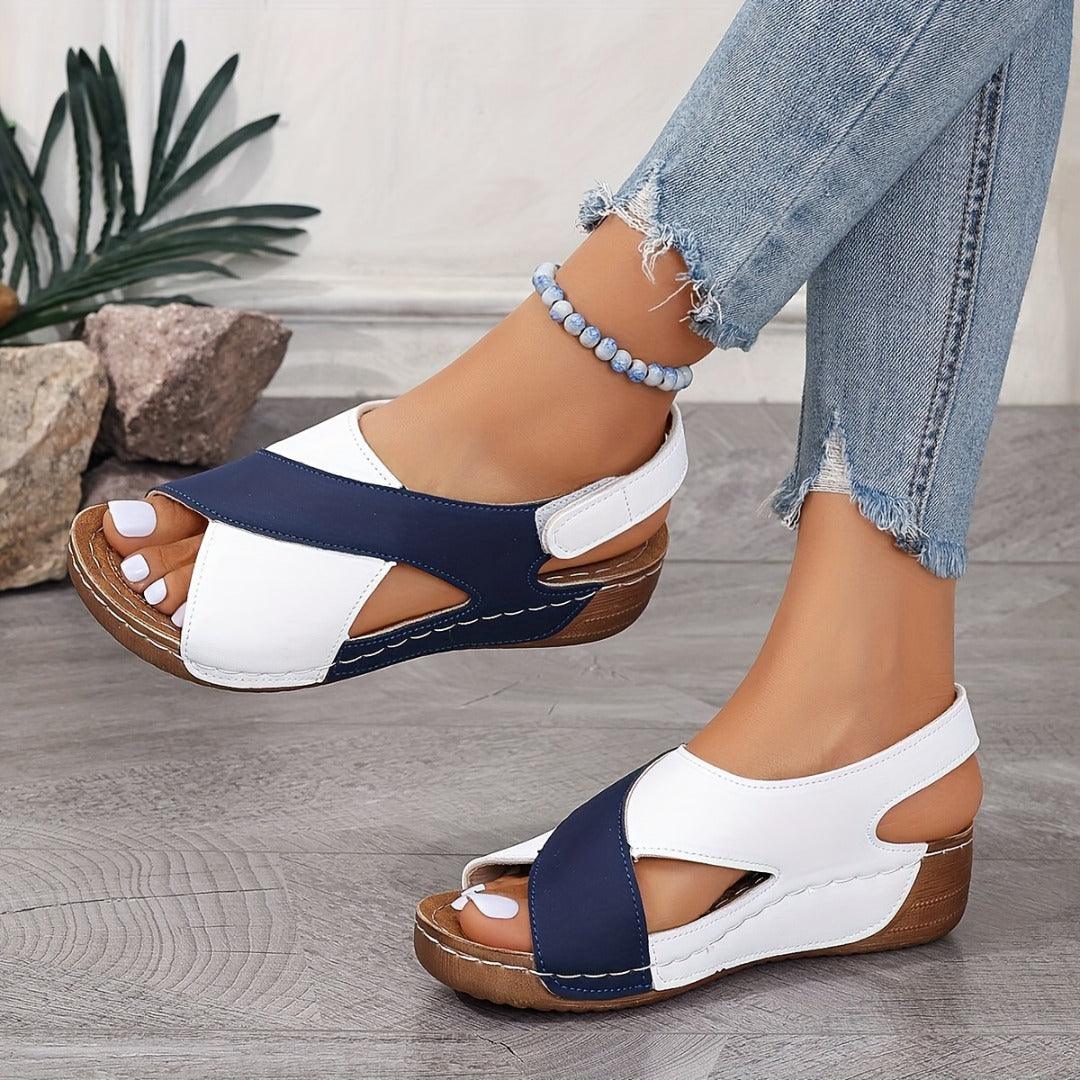 Women's Open Toe Sandals Leather