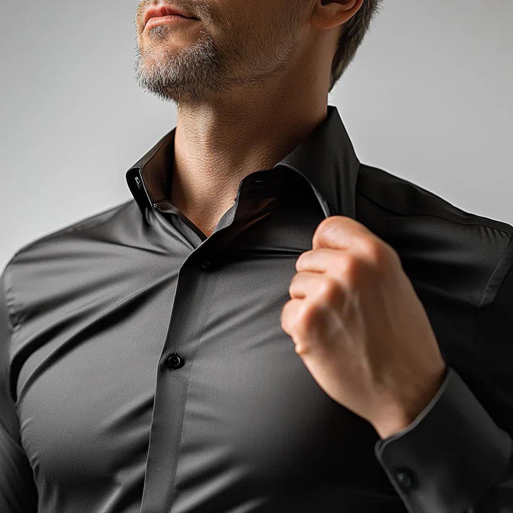 Men's Stretch Shirt Wrinkle-Free