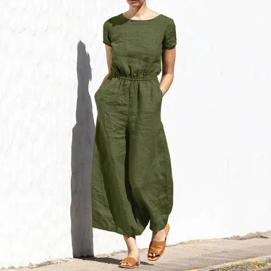 Women's Sleeveless Jumpsuit Lightweight Comfortable