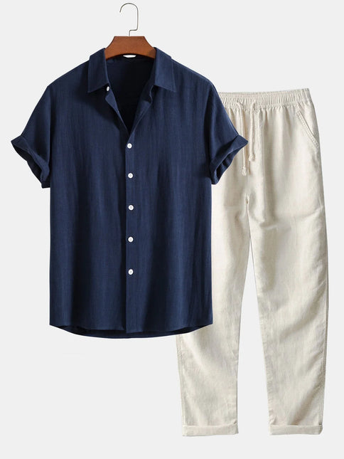 Men's Linen Summer Set