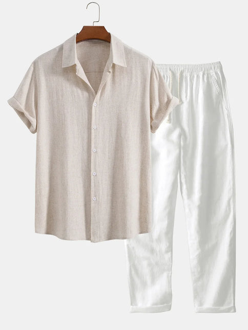 Men's Linen Summer Set
