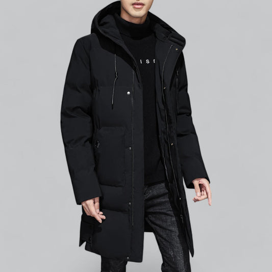 Men's Long Parka Winter Jacket