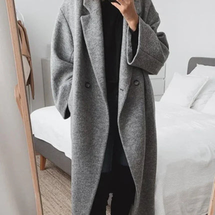 Women's Long Winter Jacket Classic Style