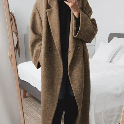 Women's Long Winter Jacket Classic Style