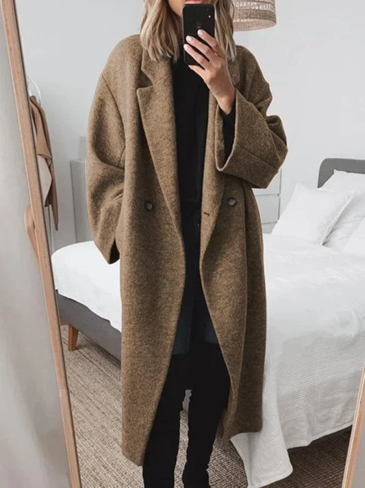 Women's Long Winter Jacket Classic Style