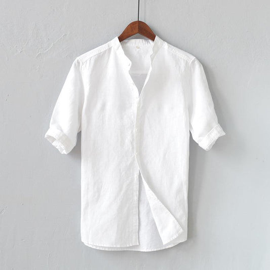 Men’s Linen Blend Shirt Relaxed Fit