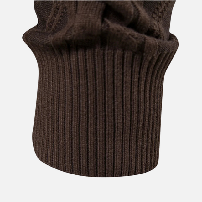 Women's Argyle Knit Cardigan