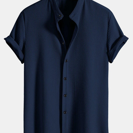 Men's T-Shirt with Shirt Look