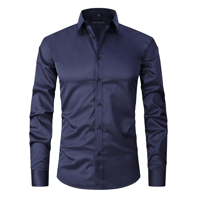 Men's Long Sleeve Slim Fit Shirt