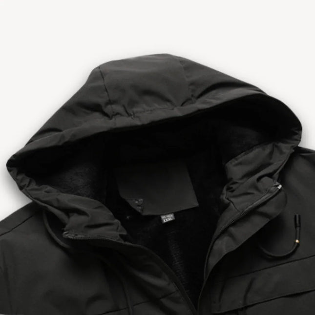 Men's Waterproof Hooded Jacket Lightweight