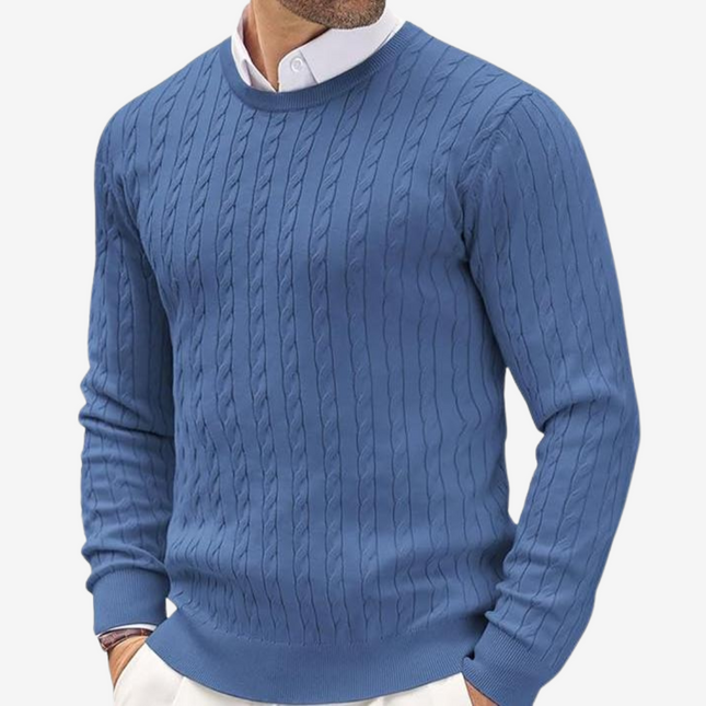 Men's Knitted Sweater Wool Blend