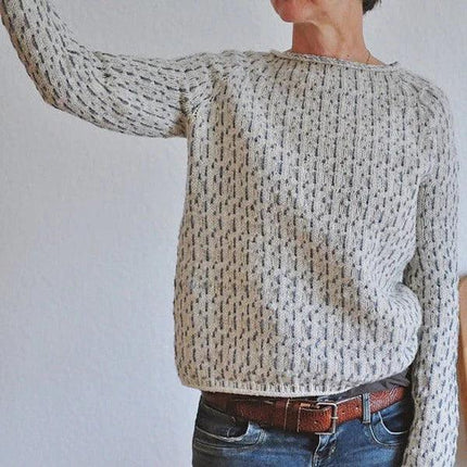 Women's Elegant Sweater Round Neck