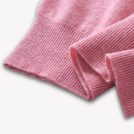 Men's V-Neck Cashmere Sweater - Slim Fit, Soft & Lightweight, Casual & Formal Wear