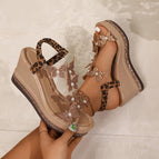 Brown/Leopard / UK 2.5 / EU 34 / US 4.5