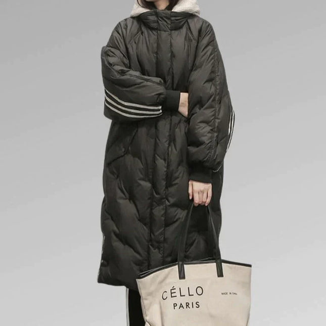 Women's Quilted Long Jacket