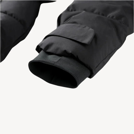 Women's Water-Resistant Puffer Jacket with Belt