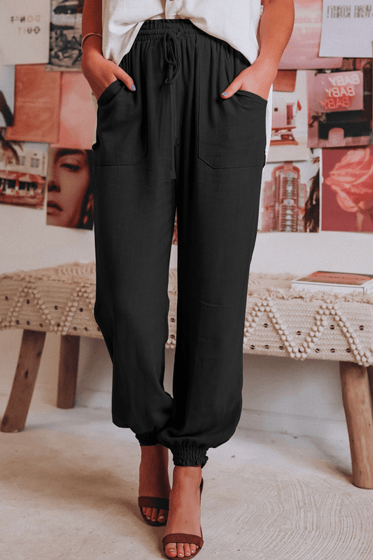 Women's Jogger Trousers Relaxed Fit Breathable Fabric
