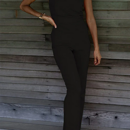 Women's One Shoulder Jumpsuit Elegant Style