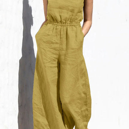 Women's Loose Fit Casual Jumpsuit