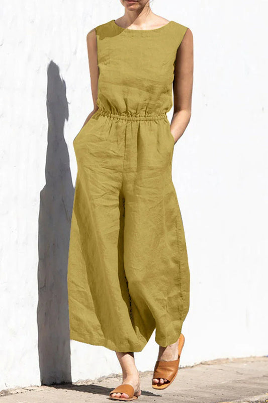 Women's Loose Fit Casual Jumpsuit