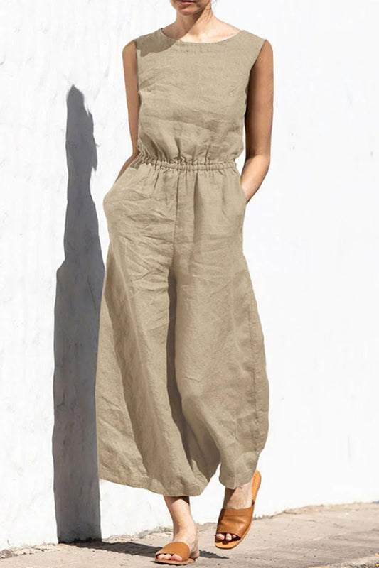 Women's Loose Fit Casual Jumpsuit