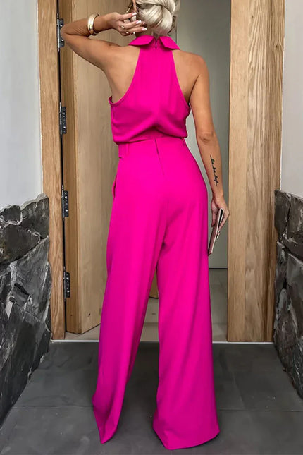 Women's Pocket Jumpsuit Sleek Design