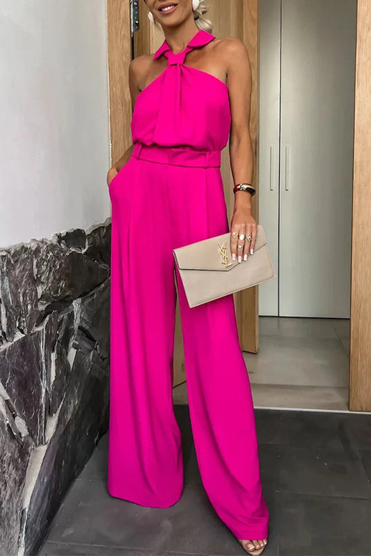 Women's Pocket Jumpsuit Sleek Design