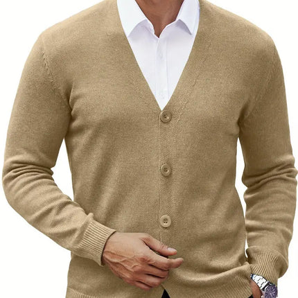 Men's Cardigan Sweater Knit