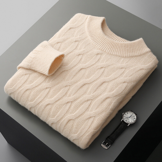Men's 100% Wool Sweater