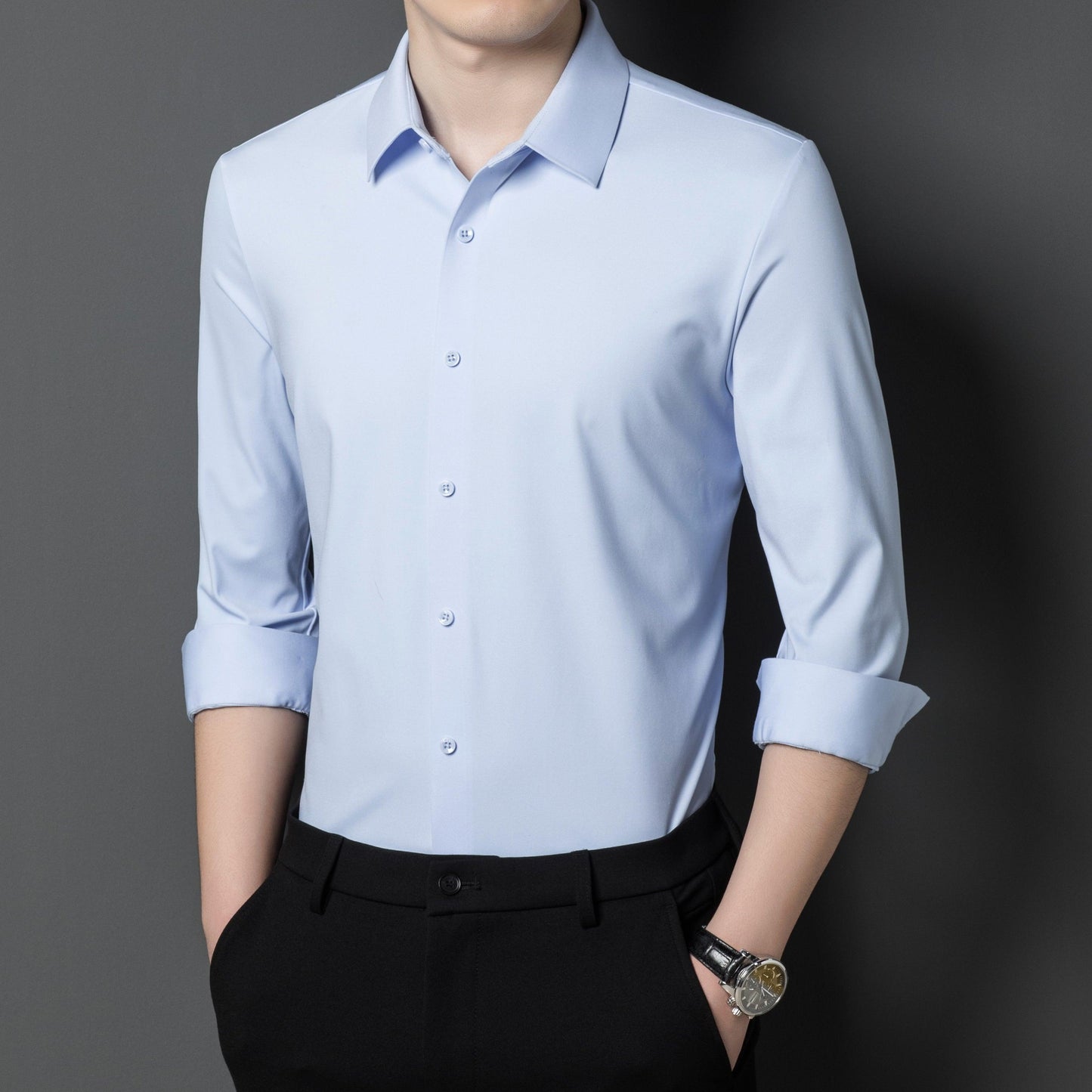 Men's Elastic Stretch Shirt