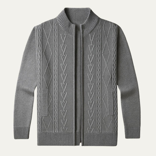 Men's Classic Cardigan Wool Blend